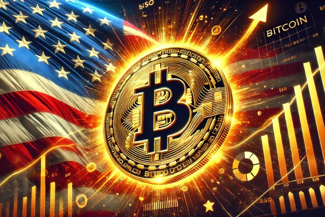 افزایش تقاضای سرمایه‌گذاران آمریکایی موجب جهش قیمت بیت کوین شد