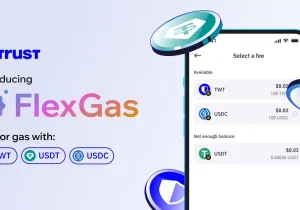 تراست ولت اکنون قابلیت پرداخت هزینه تراکنش با ارزهای دیجیتال USDT و USDC را ارائه می‌دهد.